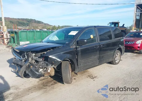 2011 Dodge Grand Caravan Mainstreet из США, поврежденный, VIN 2D4RN3DG1BR626637